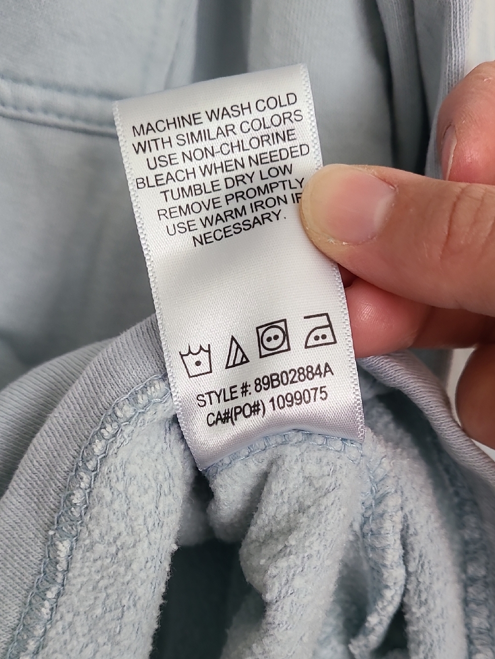 C&C Light Blue Button-Front Pocket Heavy Over Shirt - Picture 5 of 10